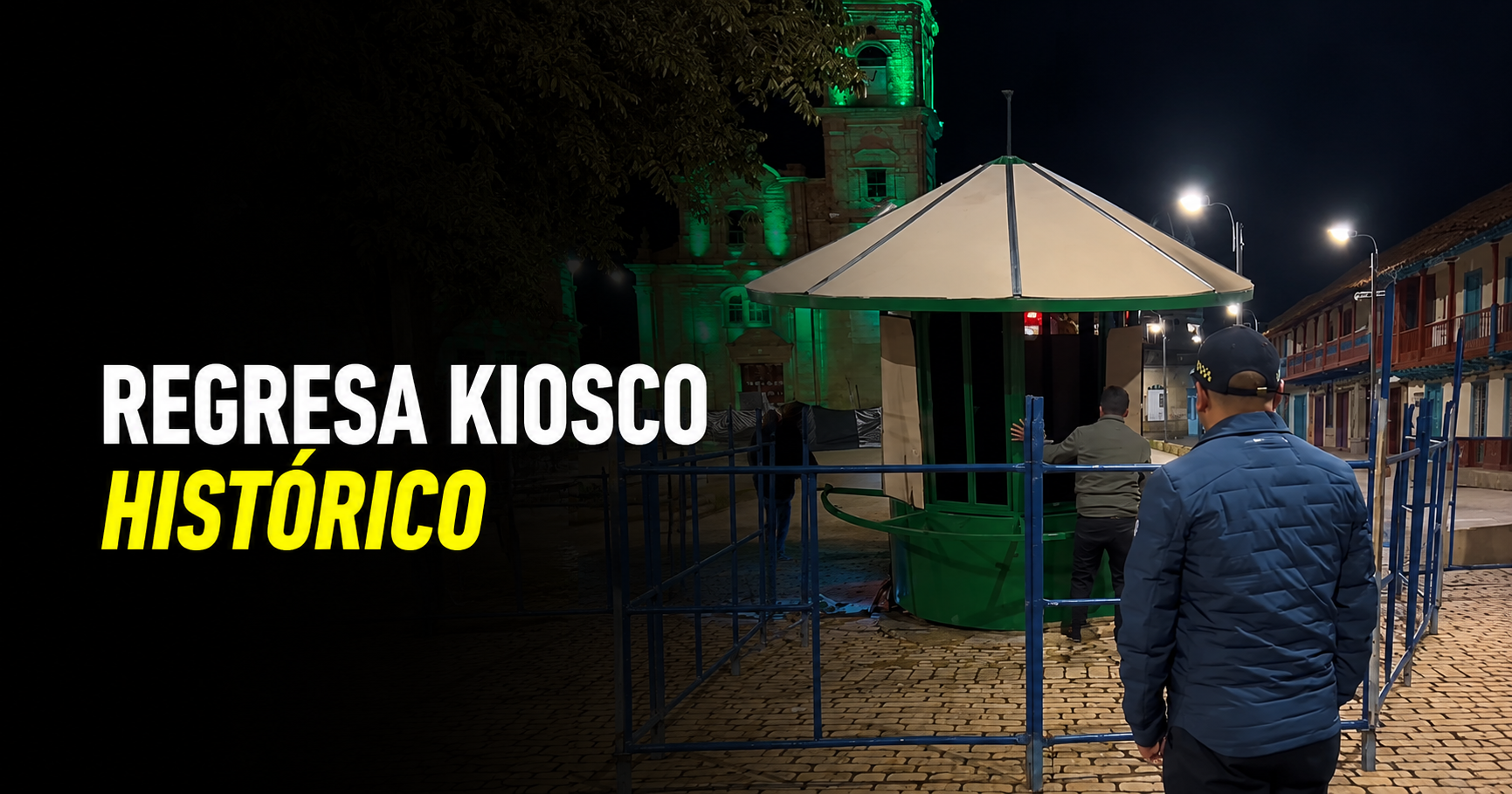 🏛️ Avanza el regreso del histórico kiosco de |Zipaquirá|, ¿por qué es un símbolo para la ciudad? + Video