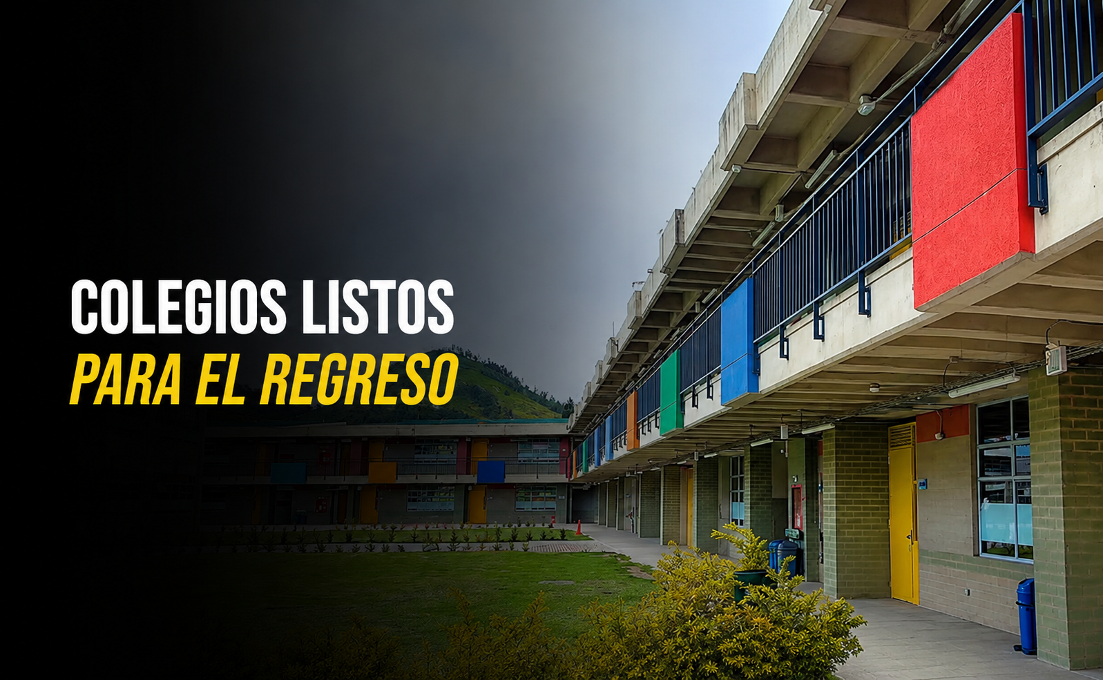 📚 Instituciones educativas de |Sopó| quedaron listas para el regreso a clases, ¿quiénes hicieron posible esta labor? + Video