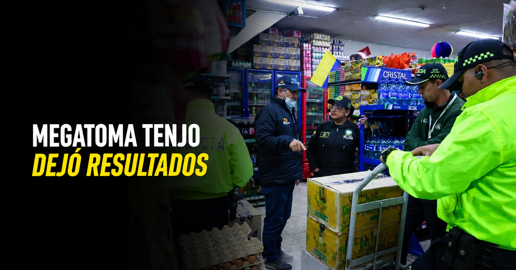 🚔 MegaToma |Tenjo| culminó con operativos y acciones de prevención, ¿qué resultados dejó la jornada?