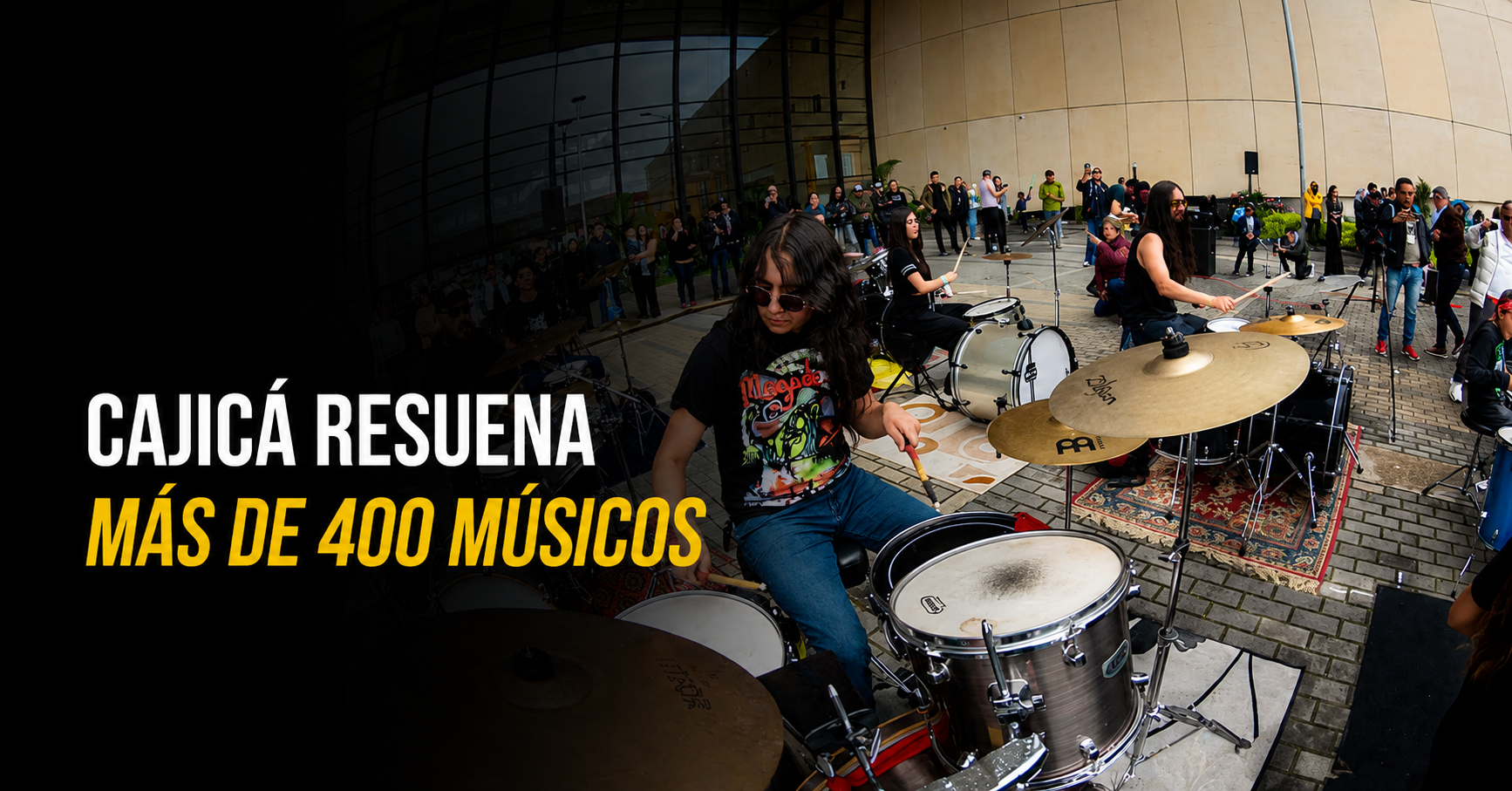 🎸 |Cajicá| reunió a más de 400 músicos en “Cajicá Resuena”, ¿cómo fue este histórico |homenaje al rock|?