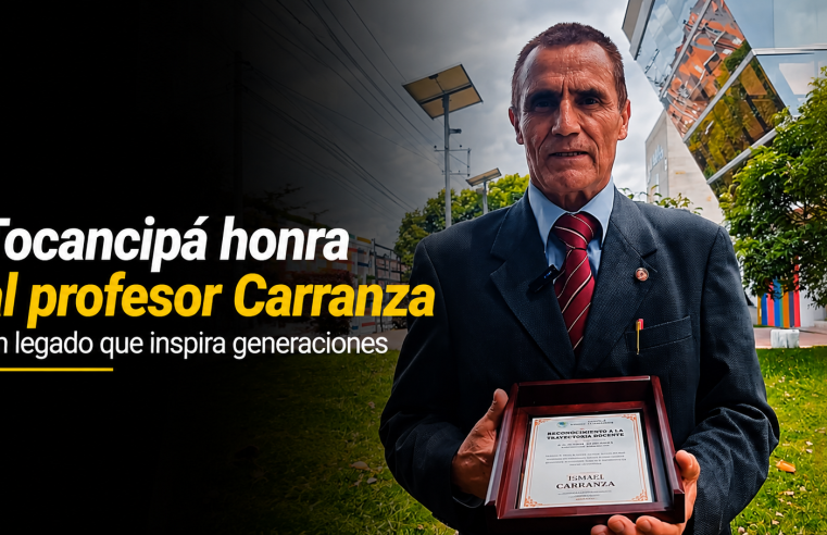 👨‍🏫 |Tocancipá| rinde homenaje al |profesor Ismael Carranza|, ¿por qué marcó a varias generaciones? + Video