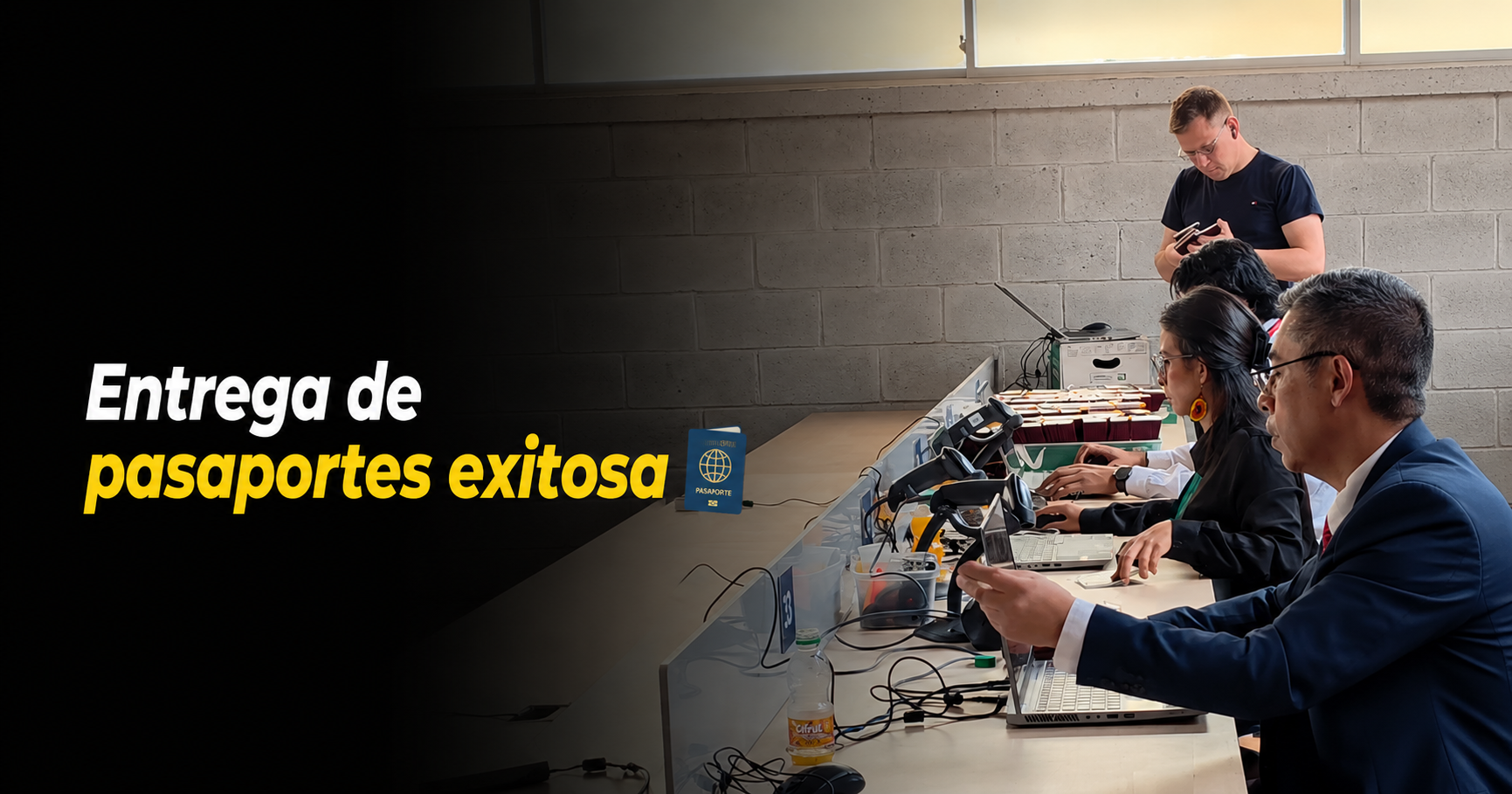 🛂 Culminó con éxito una nueva jornada de entrega de |pasaportes|, ¿cuántos ciudadanos recibieron el documento? + Video