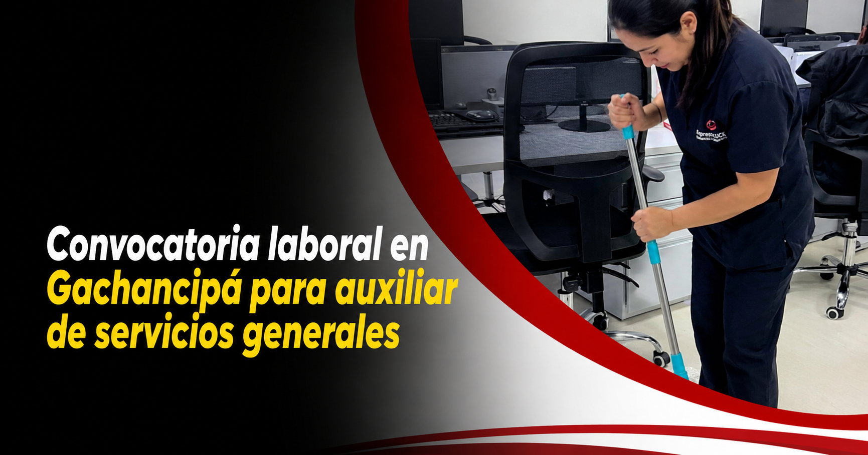 💼 Abren convocatoria laboral en |Gachancipá| para |auxiliar de servicios generales|, ¿cuáles son los requisitos?