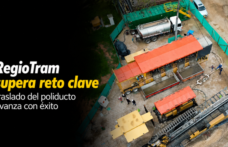 🚆 |RegioTram| de Occidente superó un reto clave, ¿cómo se logró el traslado del poliducto? + Video