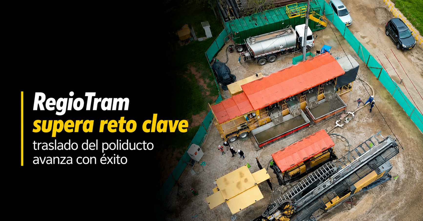 🚆 |RegioTram| de Occidente superó un reto clave, ¿cómo se logró el traslado del poliducto? + Video