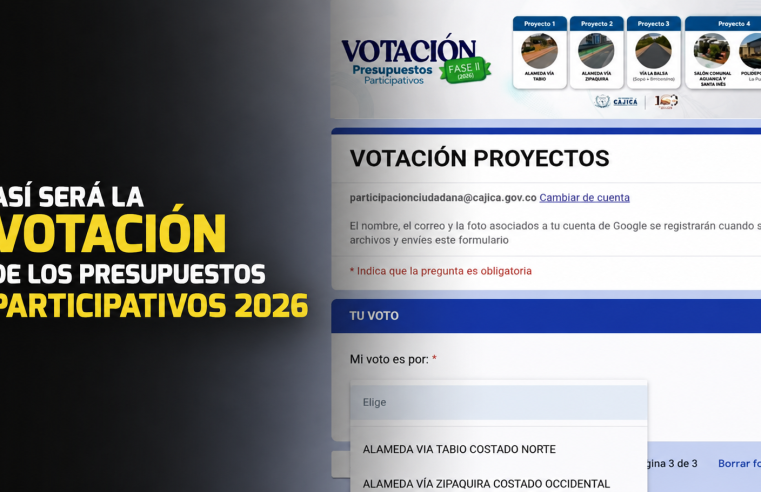 🗳️ Así será la votación de los |Presupuestos Participativos| 2026 + Video