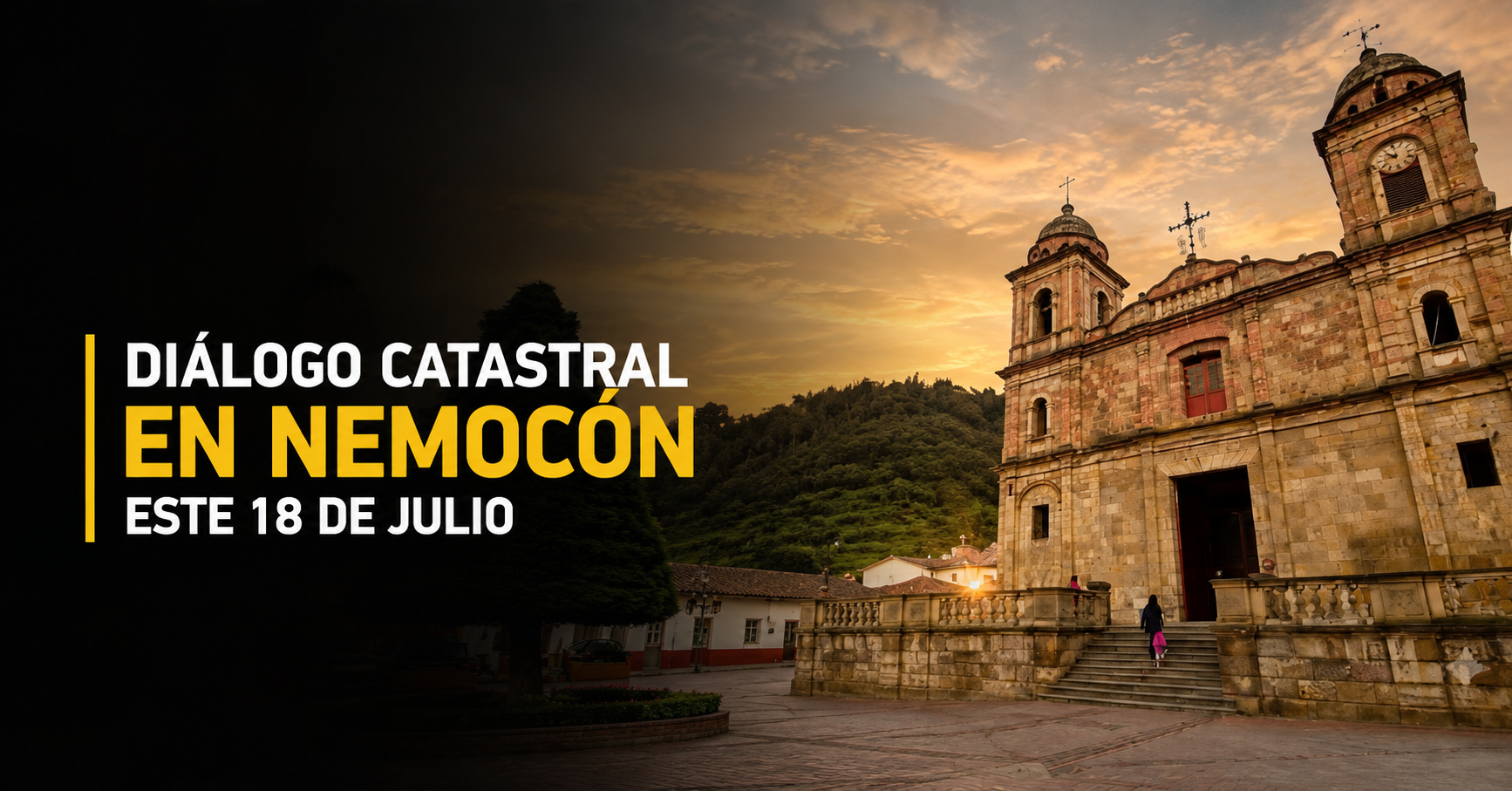 🏡 |Nemocón| realizará jornada de Diálogo Catastral este 18 de julio