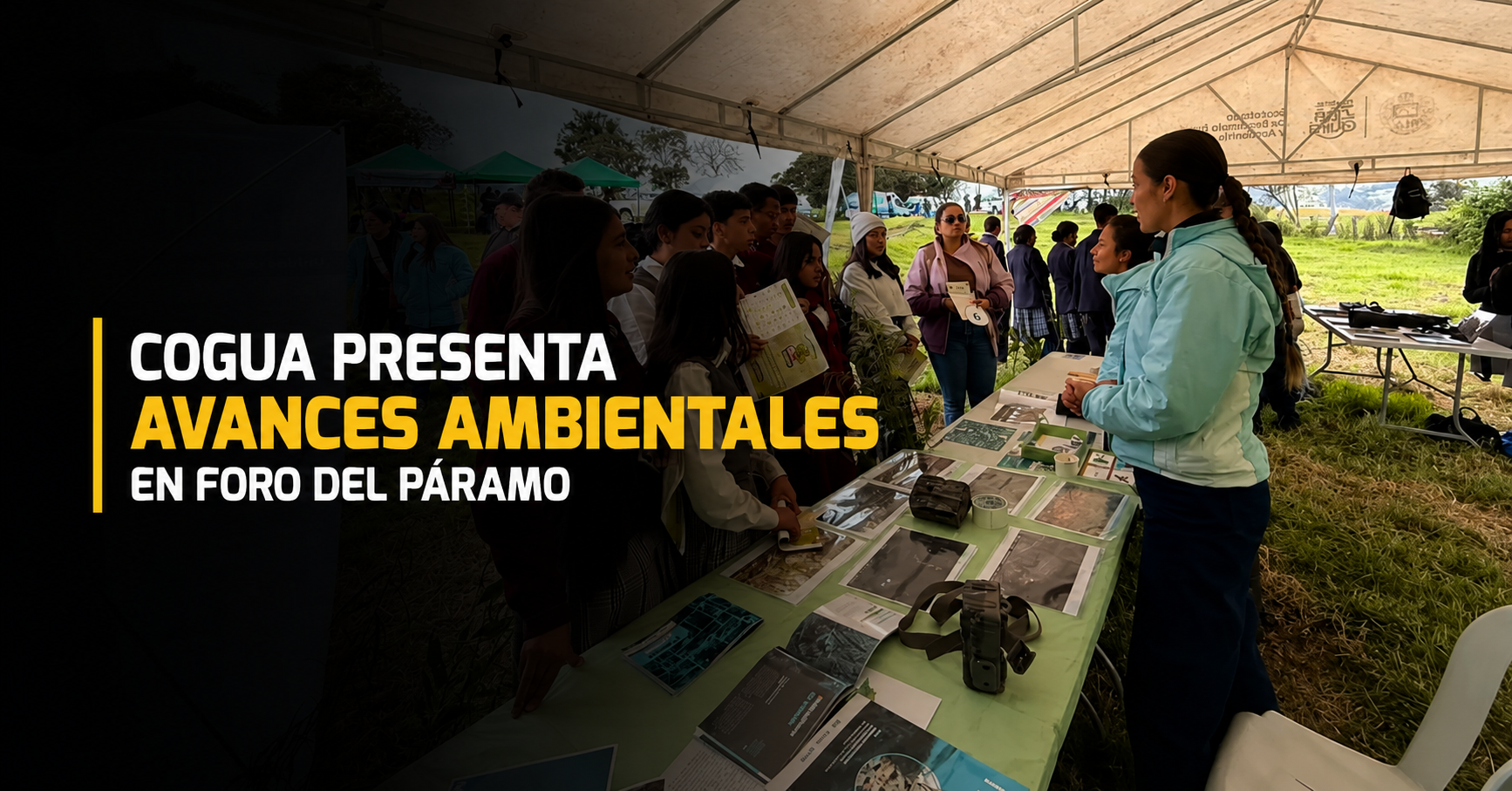 🌿 |Cogua| presentó avances ambientales en el Foro |Todos Somos Páramo| de Guerrero 2026