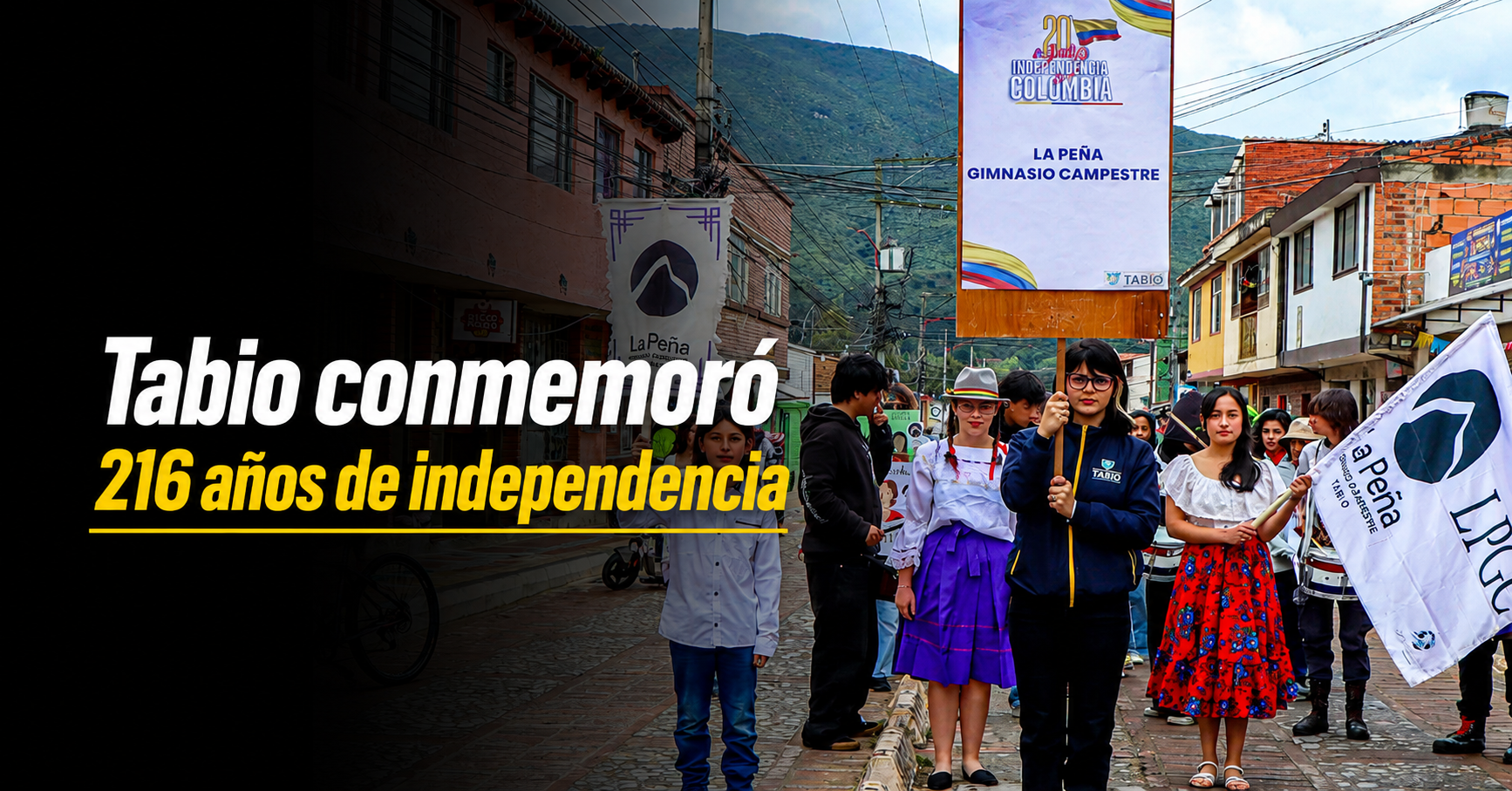 🇨🇴🎖️ |Tabio| conmemoró los 216 años de la |Independencia de Colombia|: ¿cómo se vivió la jornada?