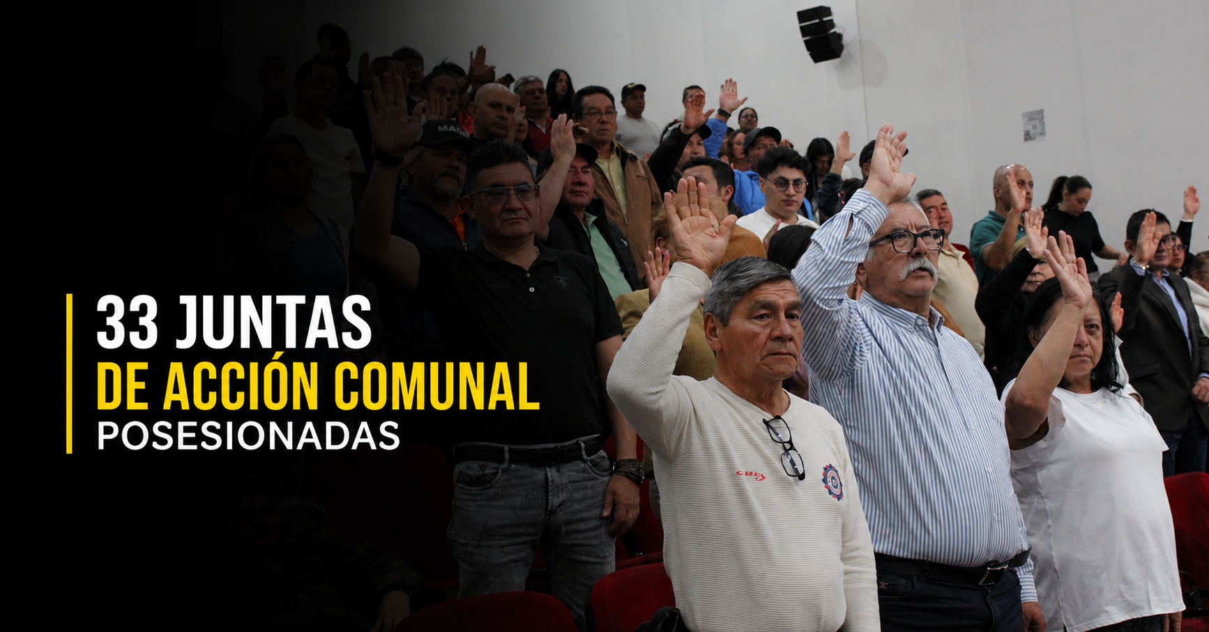 🤝 |Tocancipá| posesionó a las 33 Juntas de |Acción Comunal| para el periodo 2026-2030, ¿qué papel cumplirán en el municipio?
