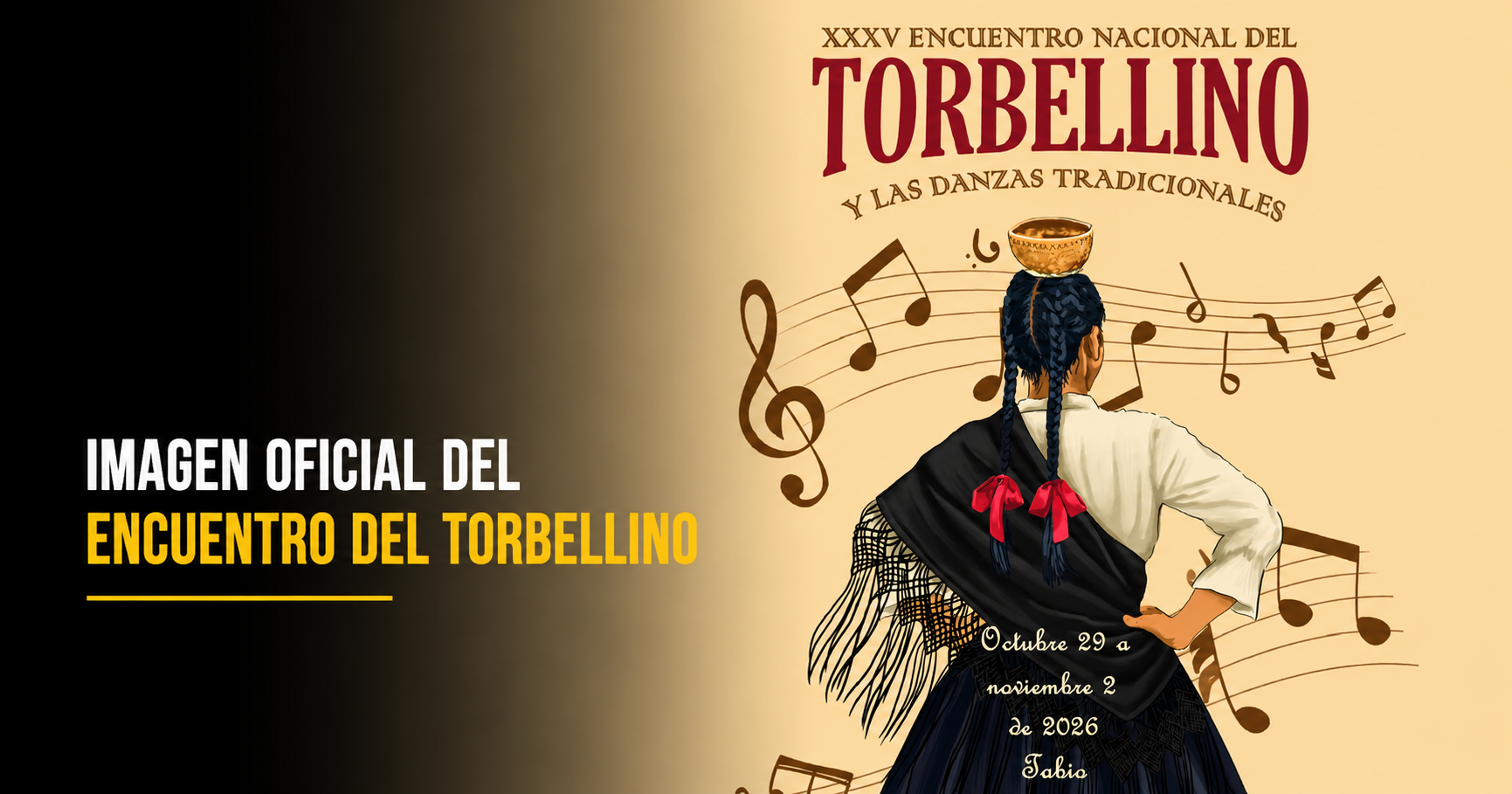 🎭 |Tabio| presentó la imagen oficial del XXXV |Encuentro Nacional del Torbellino| y las Danzas Tradicionales, ¿quién creó el diseño ganador?