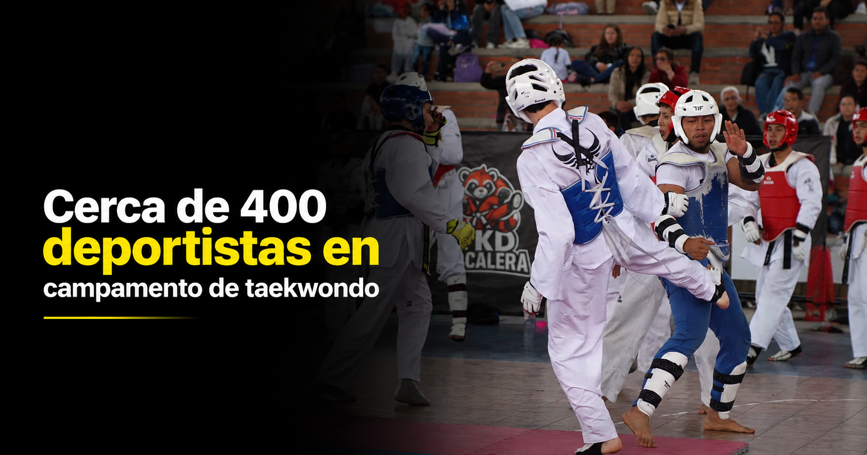 🥋🏅 Cerca de 400 deportistas participaron en el Campamento de |Taekwondo| de |Cogua|: ¿qué delegaciones asistieron? + Video