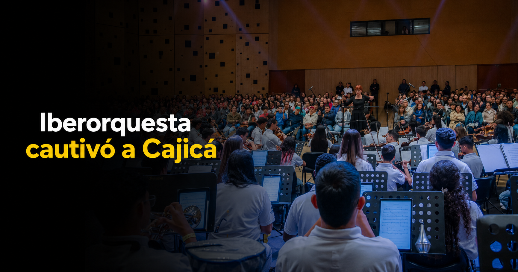 🎻🌎 |Iberorquesta| 2026 cautivó a |Cajicá| con su gran concierto: ¿cómo se vivió la clausura?
