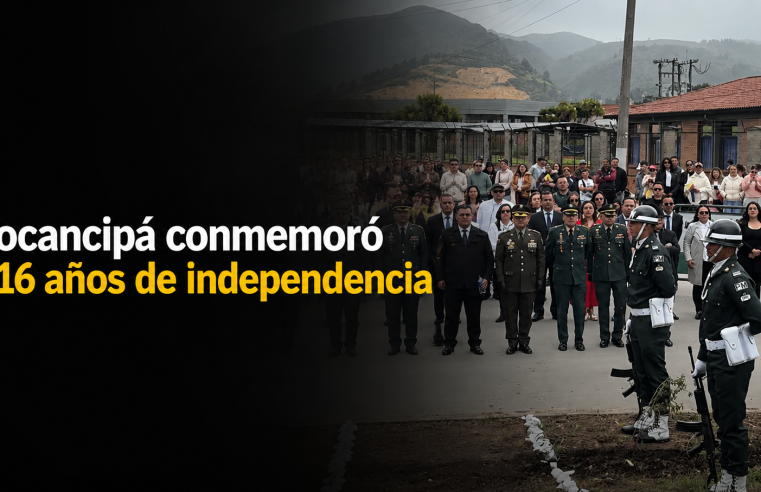 ?? |Tocancipá| conmemoró los 216 años de la |Independencia de Colombia|  + Video