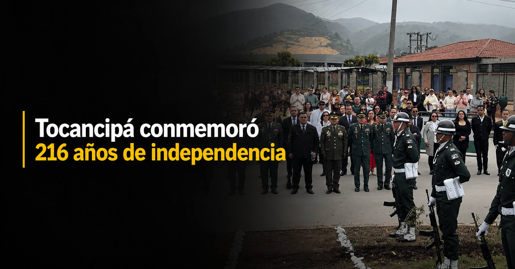 🇨🇴 |Tocancipá| conmemoró los 216 años de la |Independencia de Colombia|  + Video