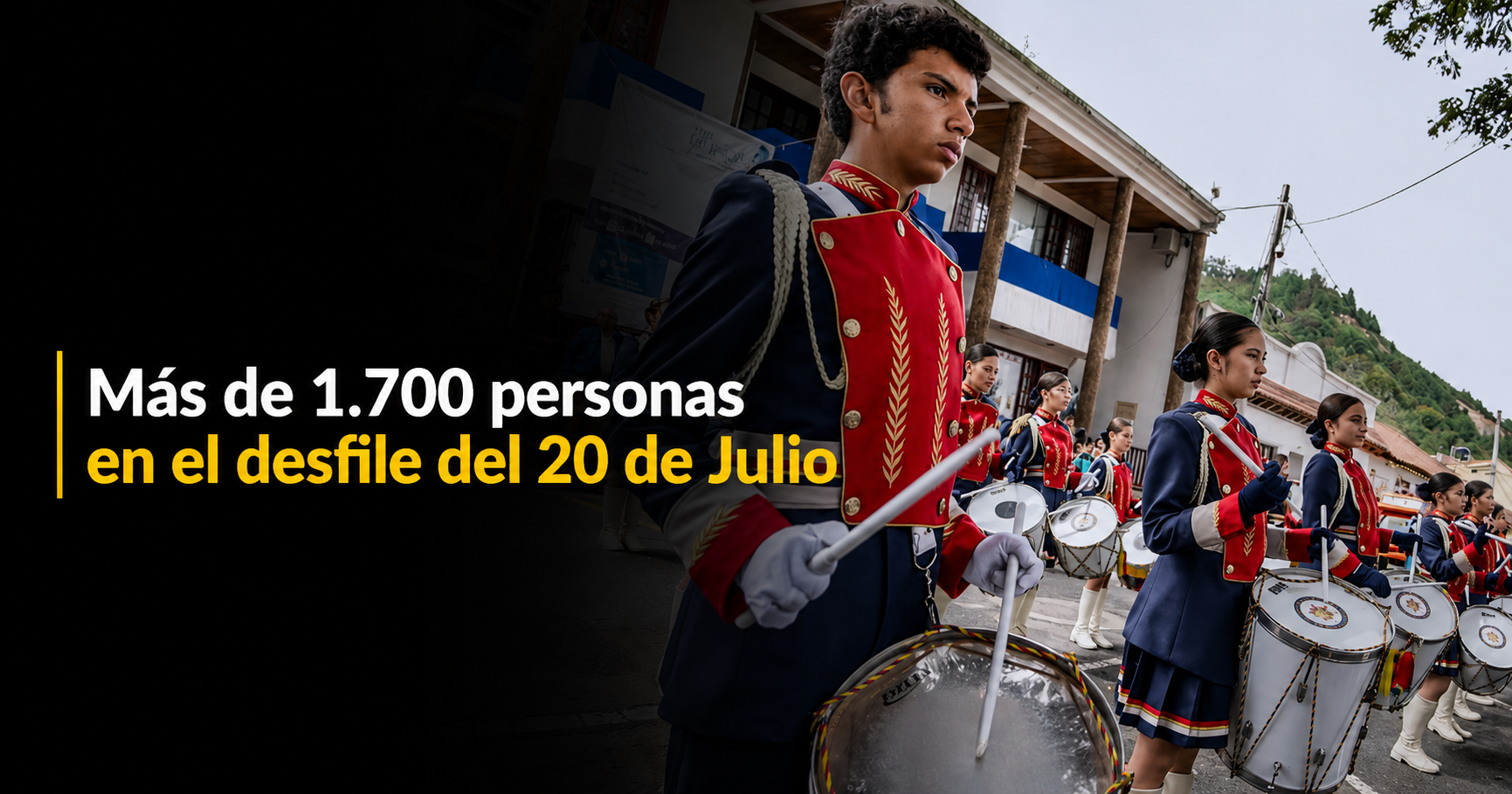 🇨🇴 Más de 1.700 personas participaron en el |desfile del 20 de Julio| en |Sopó|