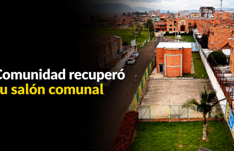 ?️ Comunidad del barrio |20 de Julio| recuperó su salón comunal en |Chía| + Video