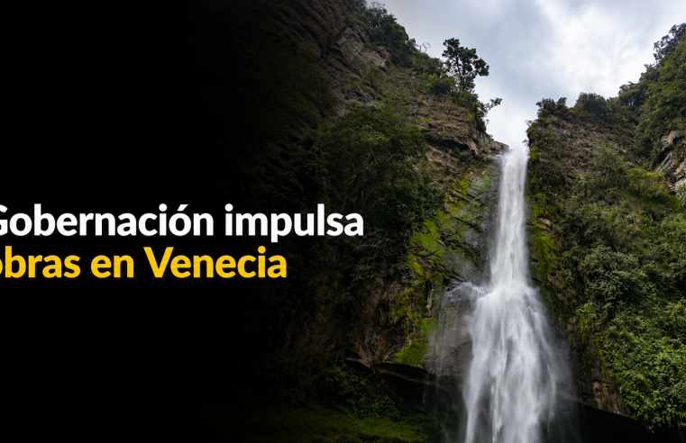 ?️ Gobernación de |Cundinamarca| impulsa obras para fortalecer el desarrollo de |Venecia| + Video