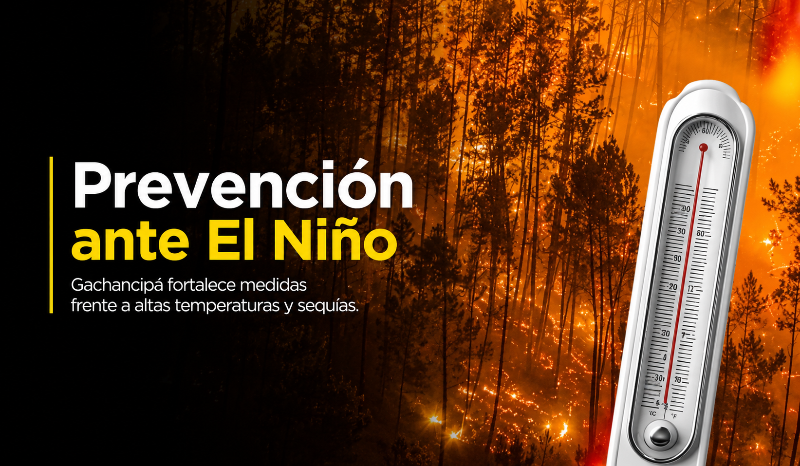 🌡️ |Gachancipá| fortalece medidas de prevención ante el fenómeno de |El Niño|