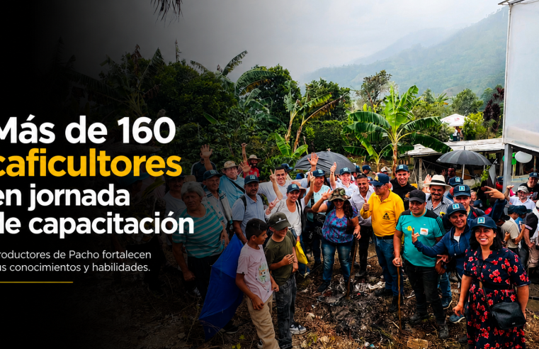 ☕ Más de 160 |caficultores| participaron en jornada de capacitación en |Pacho|