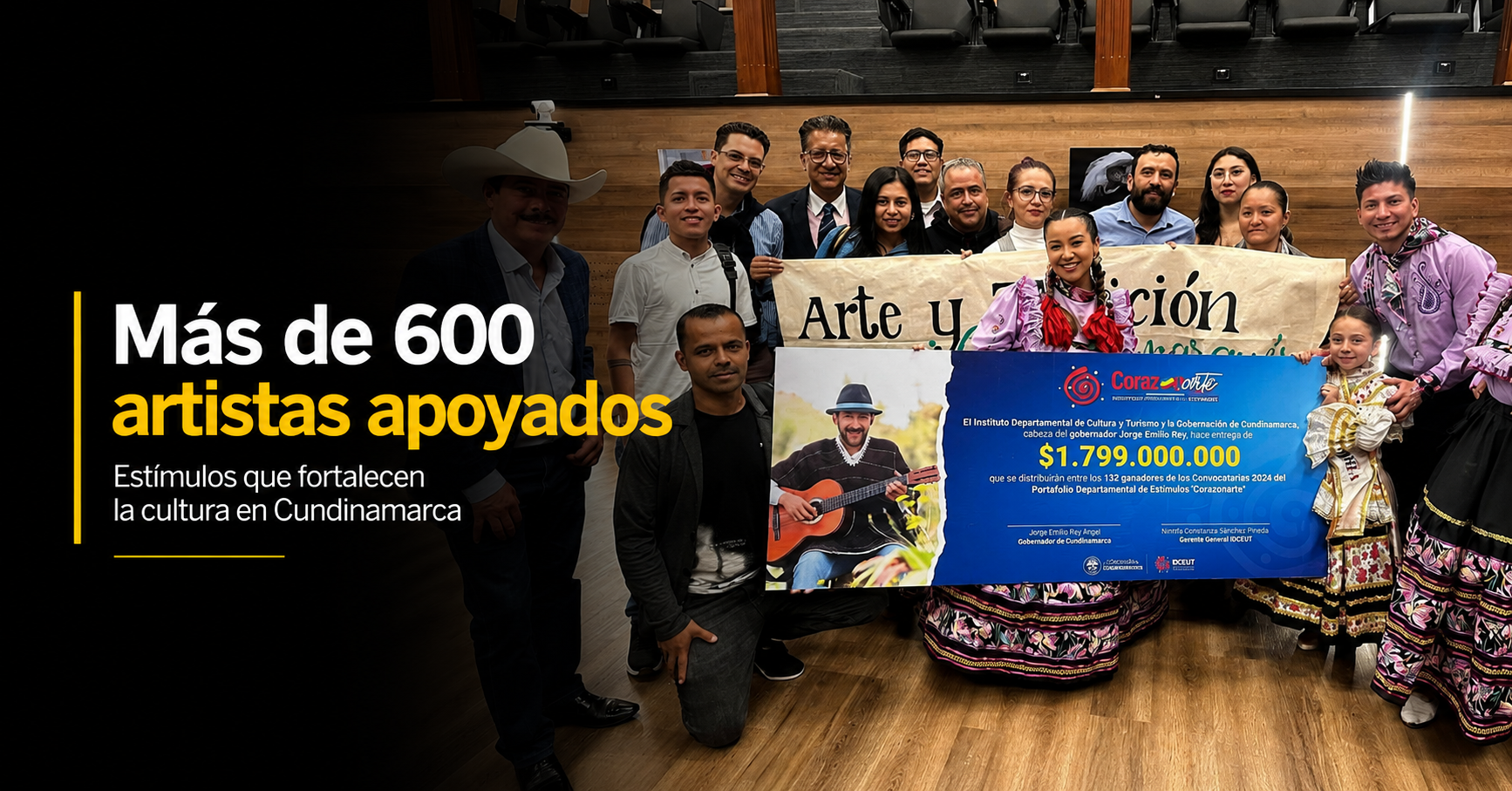 🎼 Más de 600 artistas de |Cundinamarca| han recibido estímulos para fortalecer la cultura