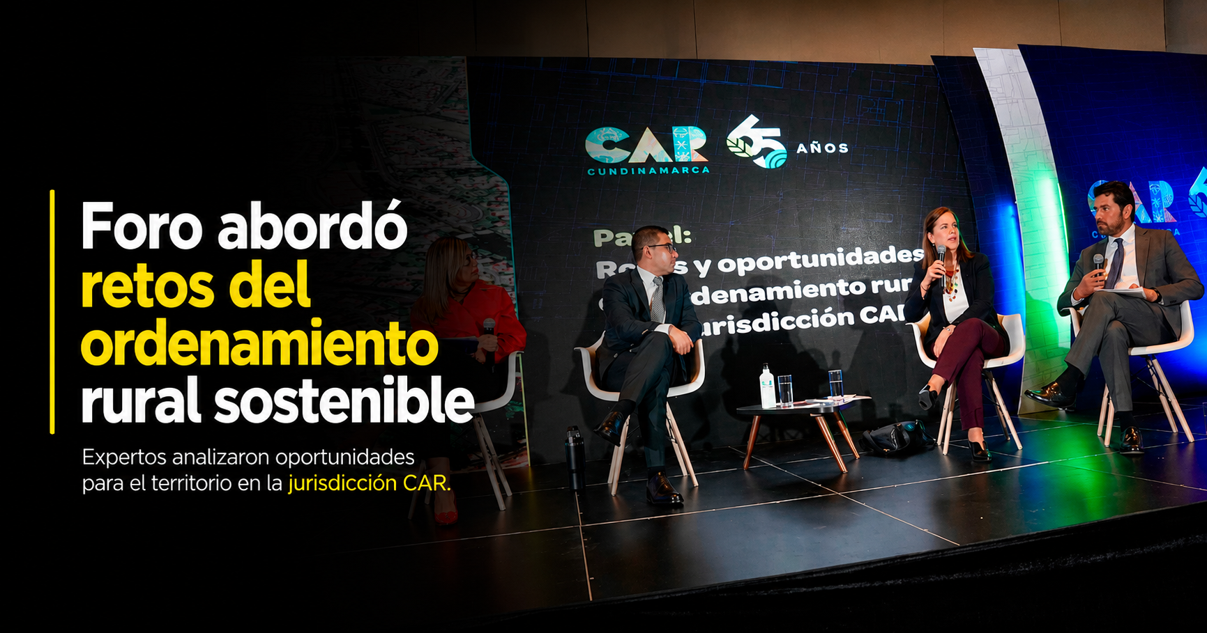 🌿 Foro abordó los retos del ordenamiento rural sostenible en la jurisdicción |CAR|