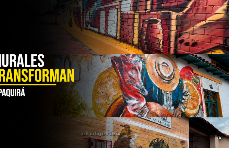 ? |Murales| transforman el Centro Histórico de |Zipaquirá| + Video