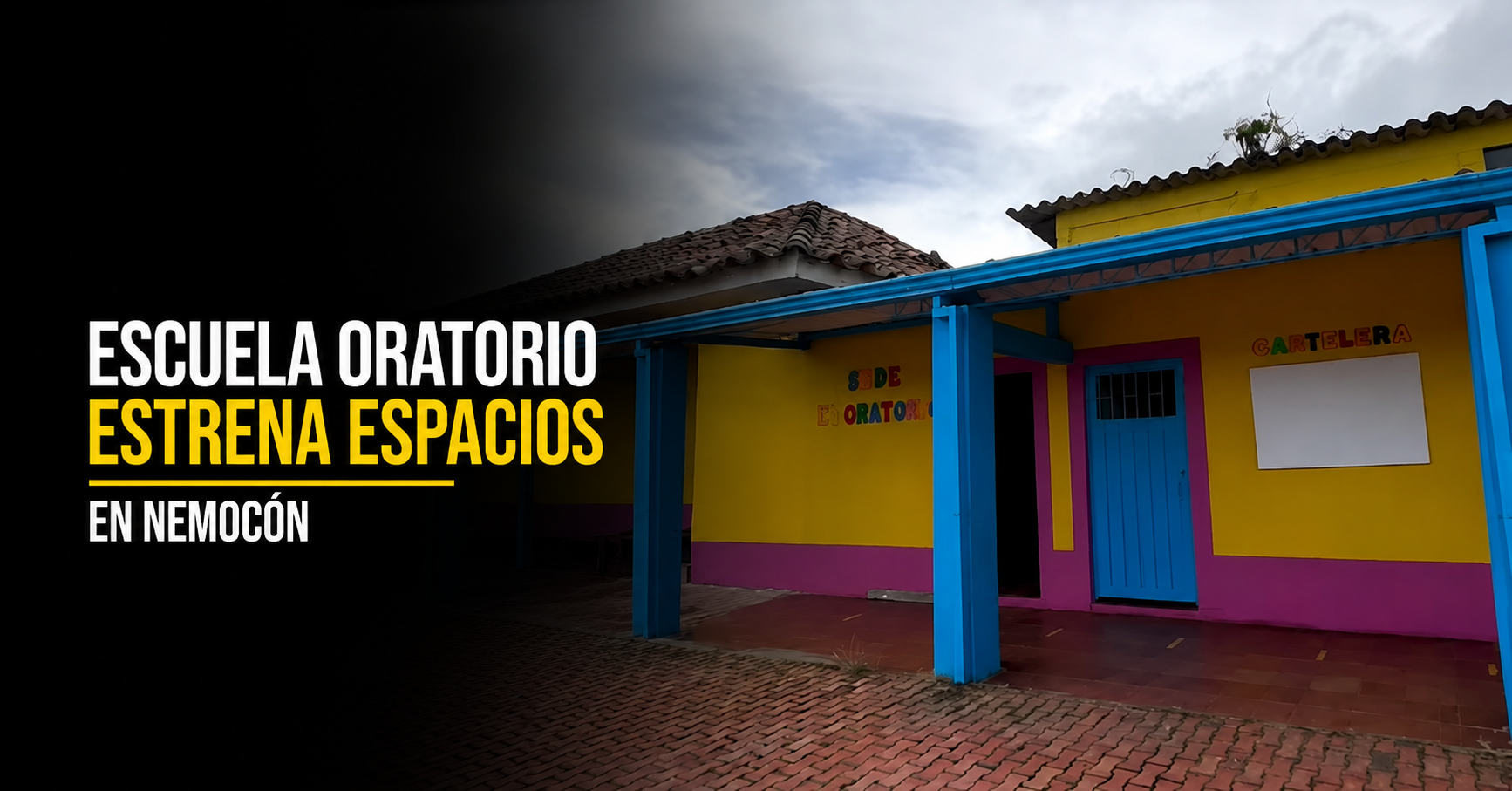 🏫 Escuela de la vereda Oratorio estrenó espacios renovados en |Nemocón| + Video