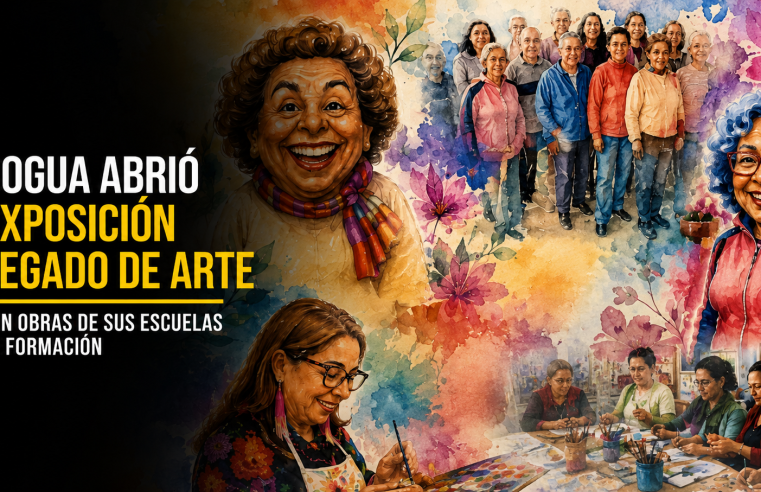 🎨 |Cogua| abrió la exposición “Legado de Arte” con obras de sus |escuelas de formación|