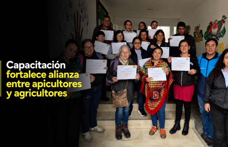 🐝 |Cogua| fortaleció la alianza entre |apicultores| y |agricultores| con jornada de capacitación