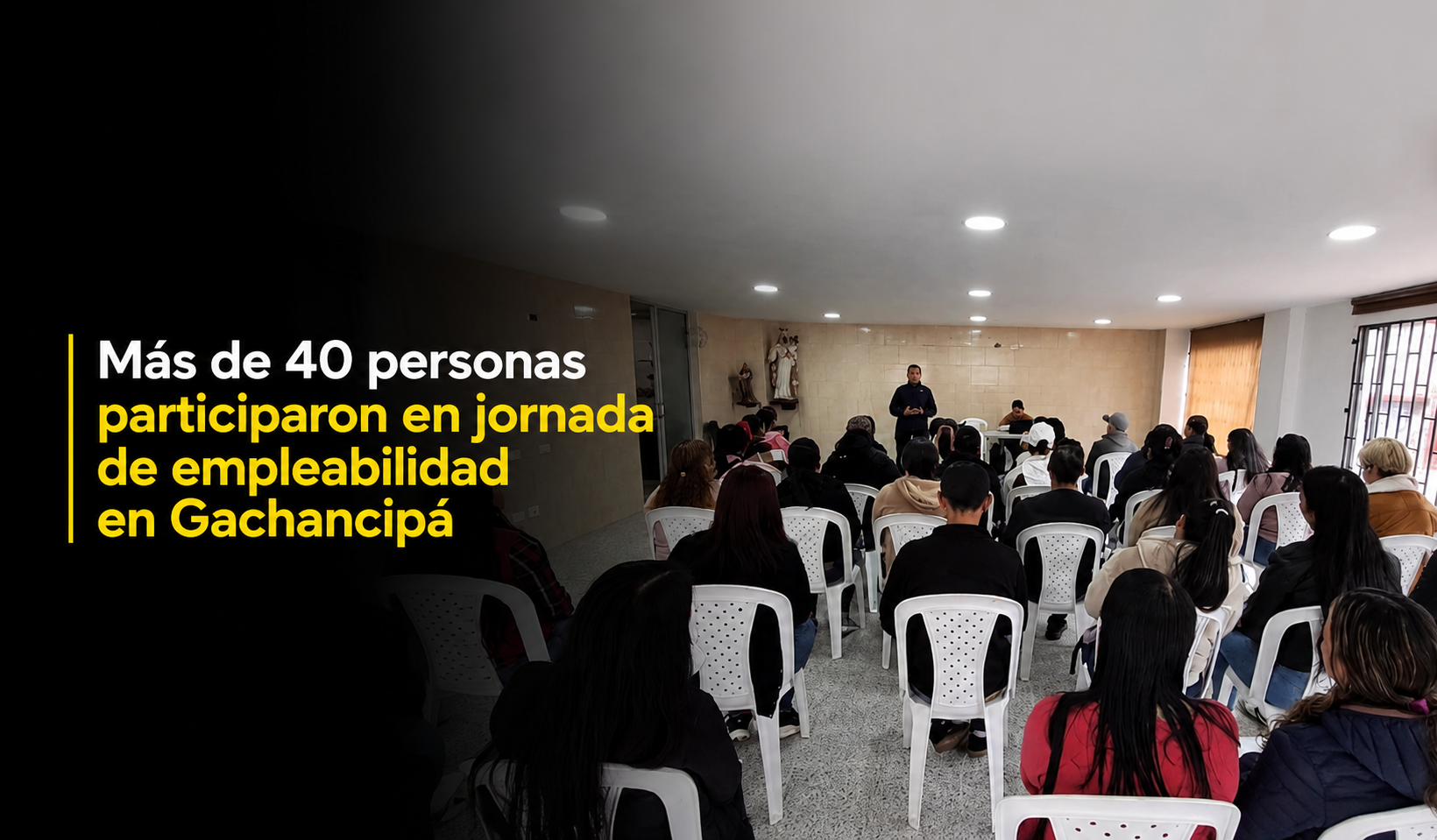 💼 Más de 40 personas participaron en jornada de empleabilidad en |Gachancipá|