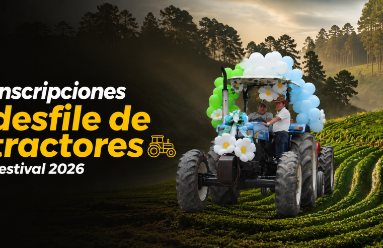 🚜 Abren inscripciones para el desfile de tractores del Festival de la Tierra y el Trabajo 2026