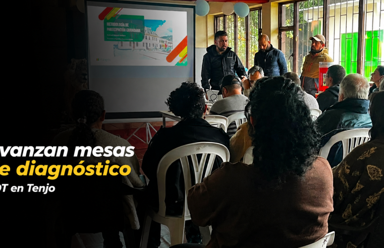 🏘️ Avanzan mesas de diagnóstico para la actualización del POT en |Tenjo|