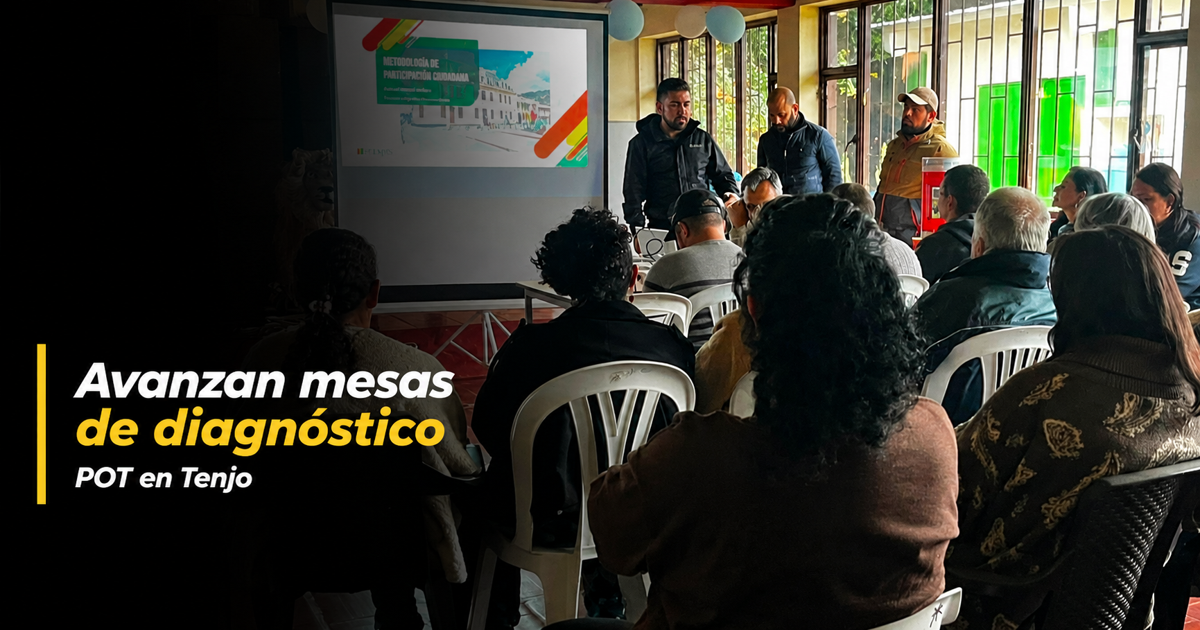 🏘️ Avanzan mesas de diagnóstico para la actualización del POT en |Tenjo|