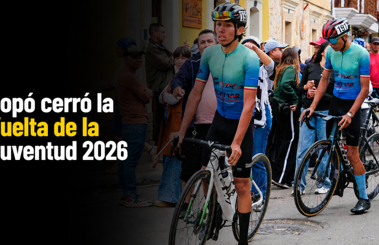 ? |Sopó| fue sede del cierre de la Vuelta de la Juventud |Sistecrédito| 2026
