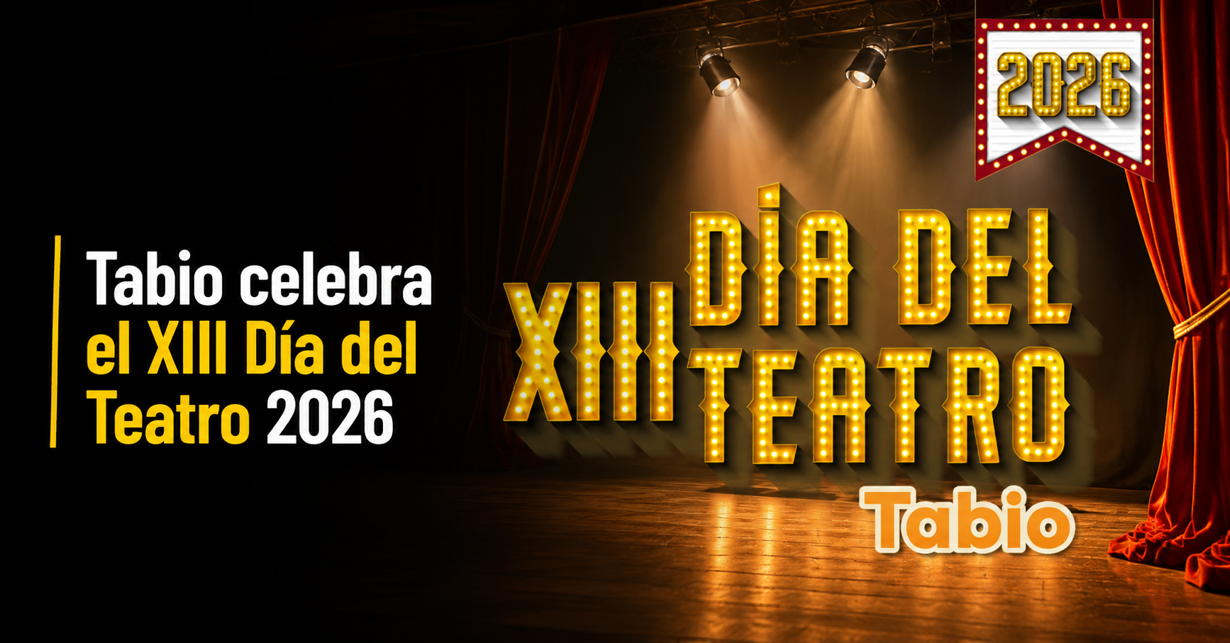 🎭 |Tabio| se prepara para celebrar el |XIII Día del Teatro| + Video