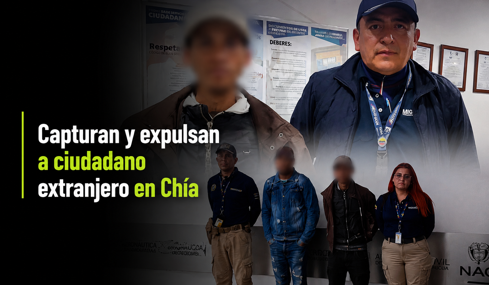 🚔 Capturan y expulsan del país a ciudadano extranjero tras hurto en Chía