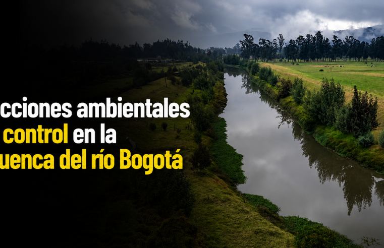 ? |CAR| adelanta acciones ambientales y de control en la cuenca del |río Bogotá| + Video