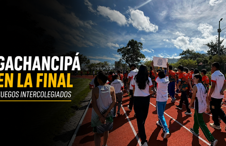 ? Deportistas de |Gachancipá| compiten en la final de los Juegos Intercolegiados en |Sopó|