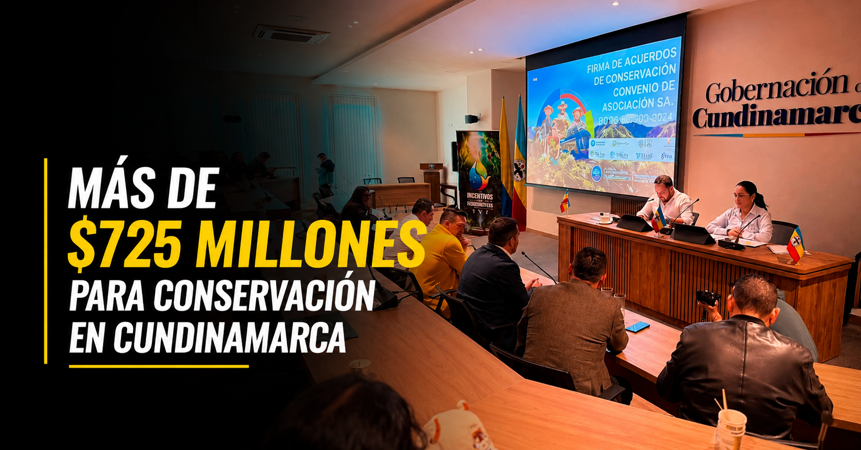 🌿 Gobernación destina más de $725 millones para fortalecer la |conservación ambiental| en |Cundinamarca|