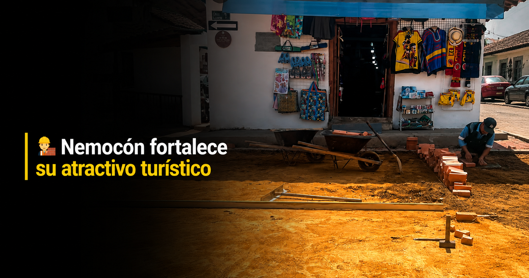 🧱 |Nemocón| fortalece su atractivo turístico, ¿qué obra viene ahora? + Video