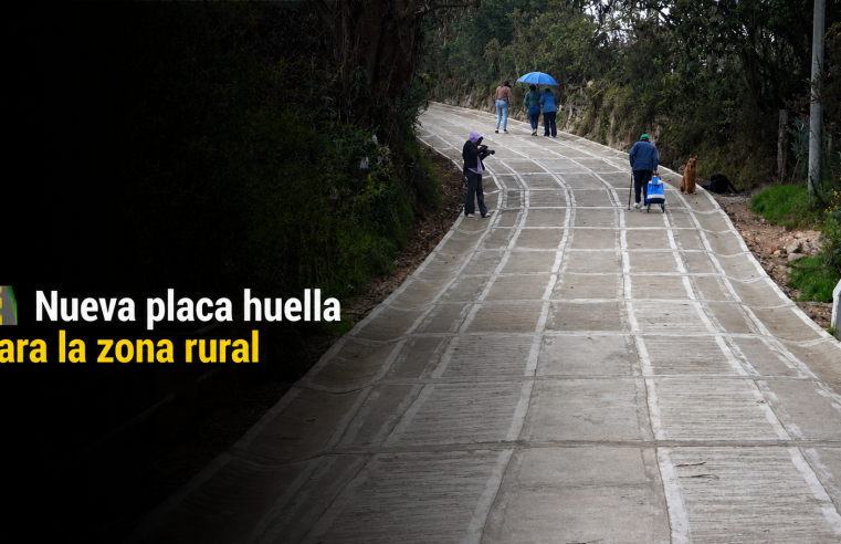 🛣️ Inauguran nueva |placa huella| en zona rural de |Cogua|, ¿cómo beneficiará a la comunidad?
