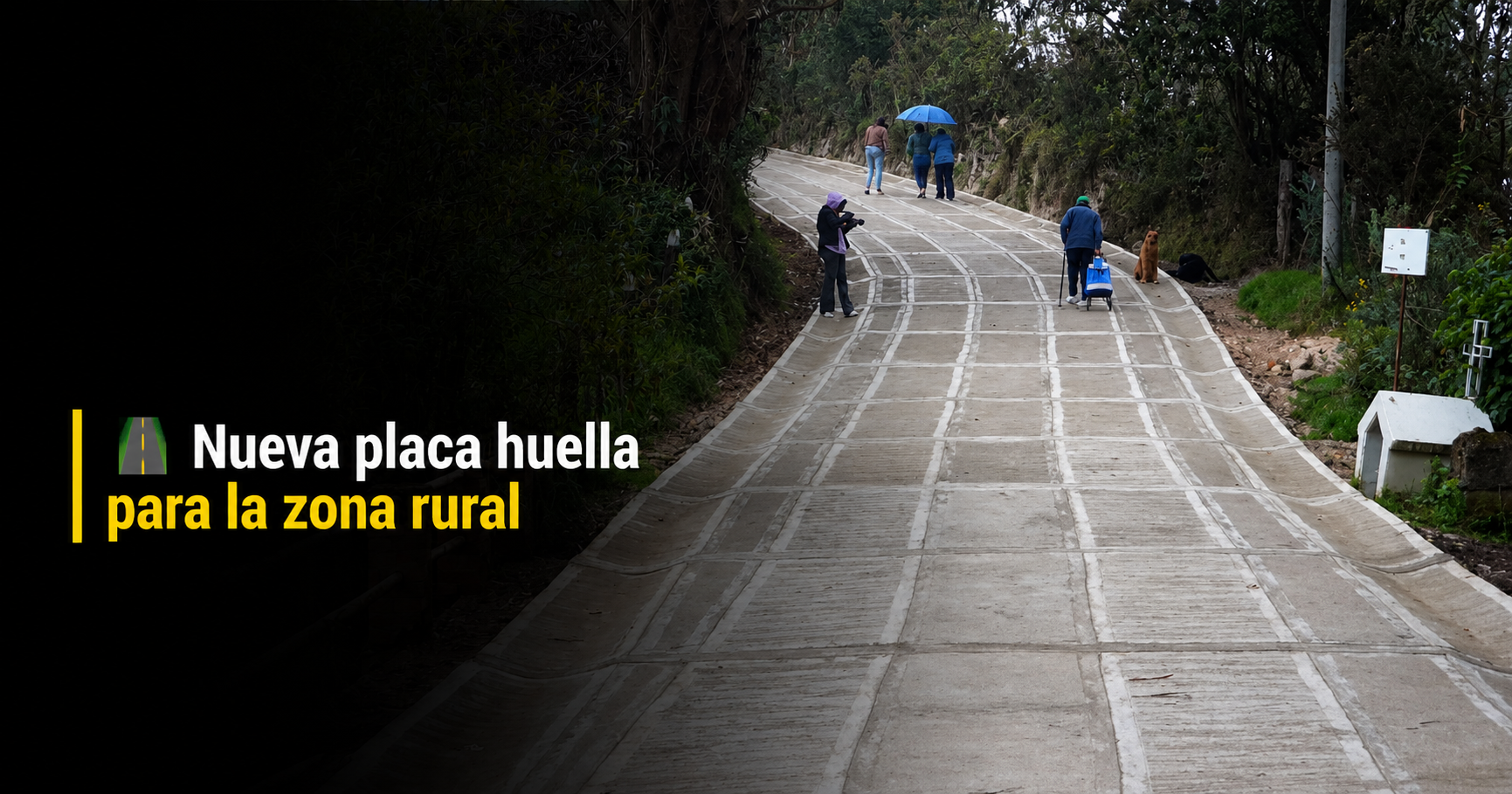 🛣️ Inauguran nueva |placa huella| en zona rural de |Cogua|, ¿cómo beneficiará a la comunidad?