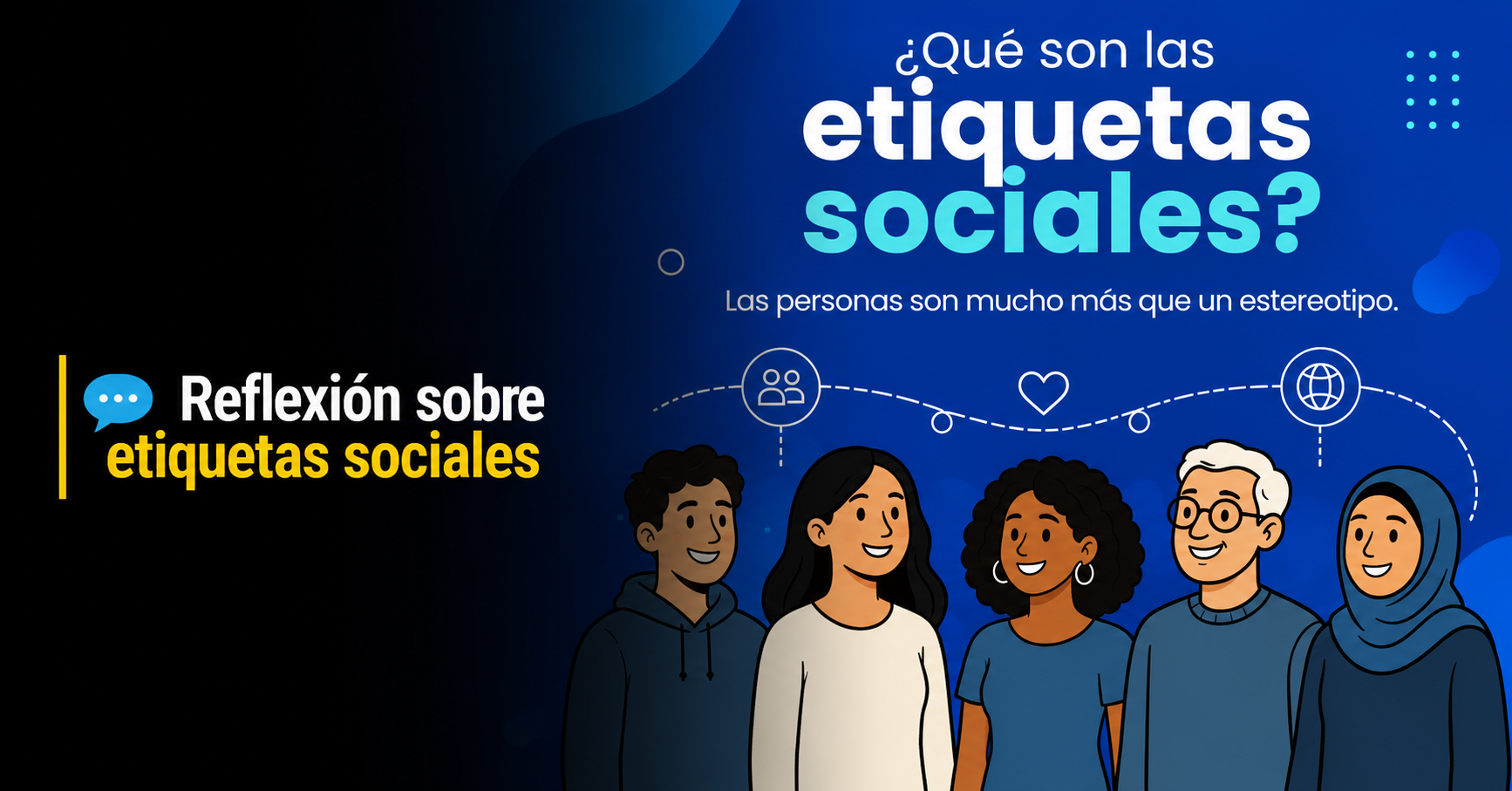 🤝 Invitan a reflexionar sobre las etiquetas sociales, ¿cómo afectan la convivencia?