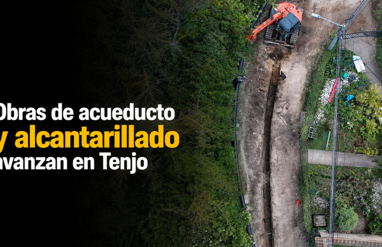 🚧 Avanzan |obras de acueducto| y alcantarillado en |Tenjo|, ¿qué sigue para el sector? + Video