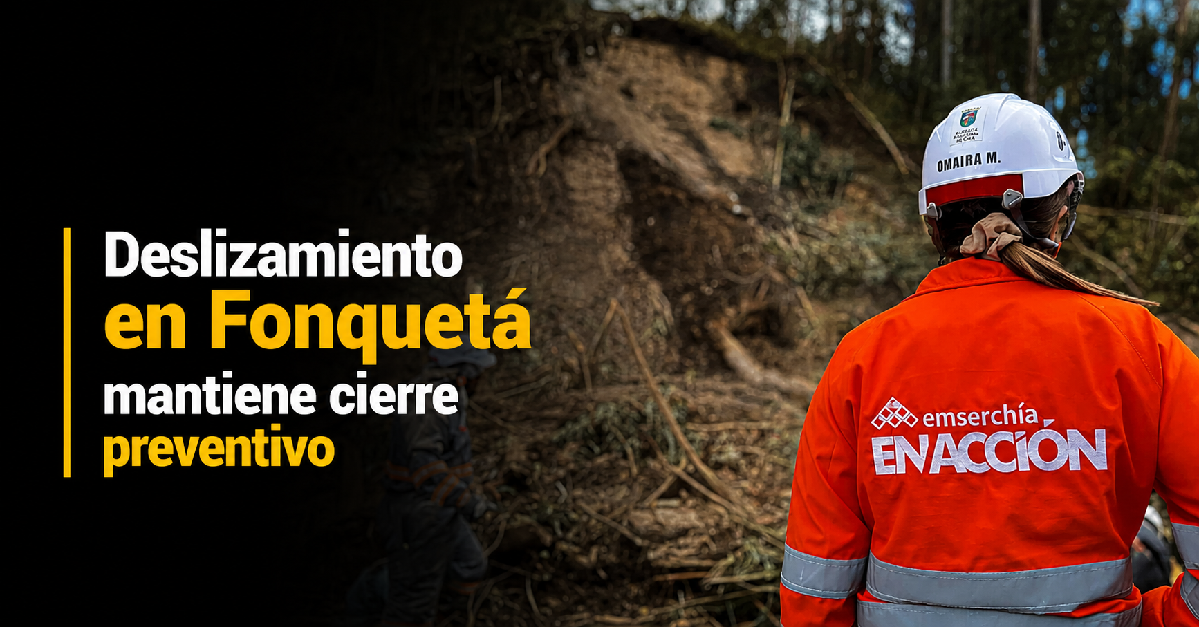 ⛰️ |Deslizamiento| en |Fonquetá| mantiene cierre preventivo, ¿qué ocurrió en la zona?