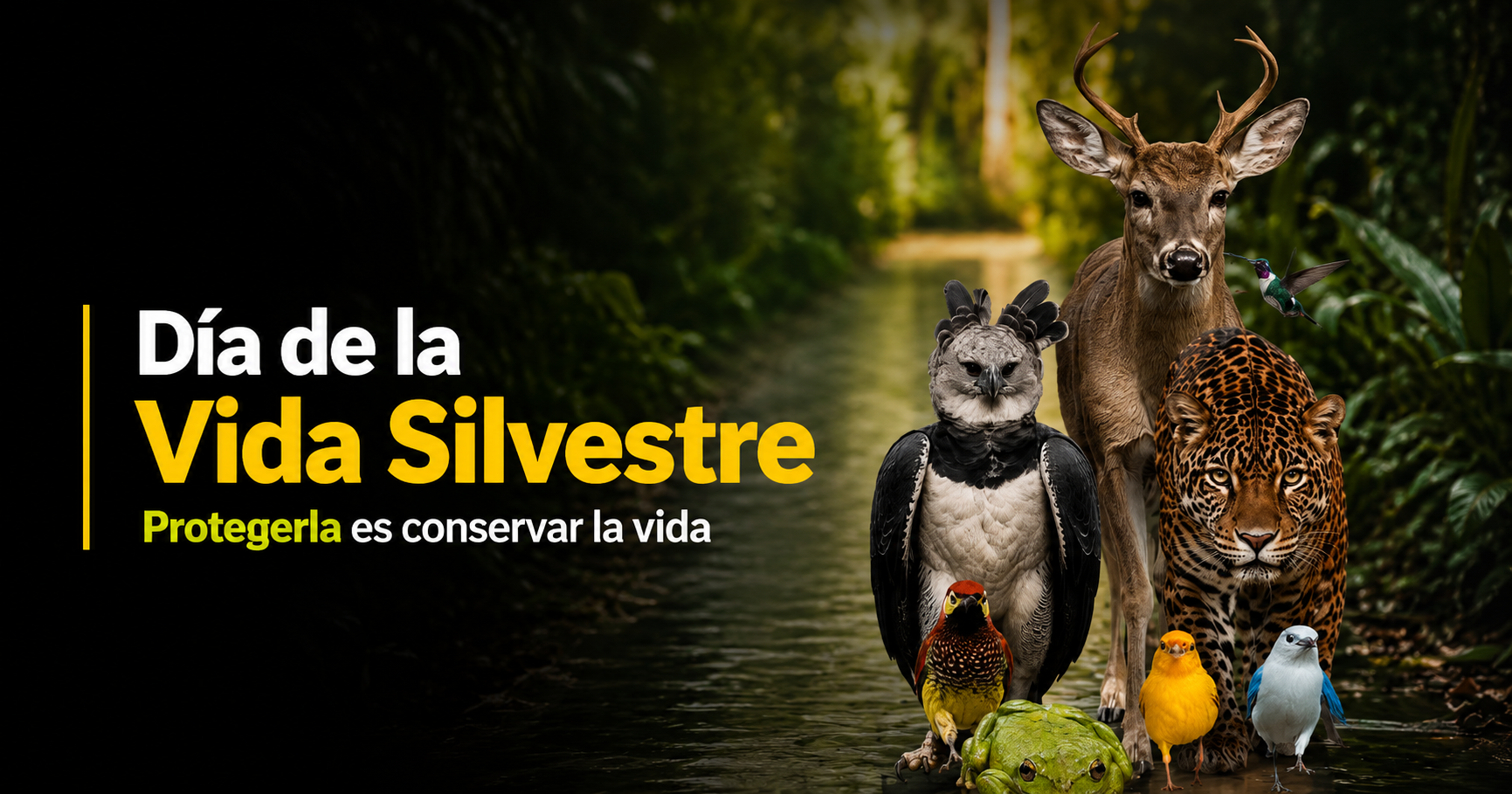 🦜 |Cundinamarca| conmemora el |Día de la Vida Silvestre|, ¿por qué es importante protegerla?