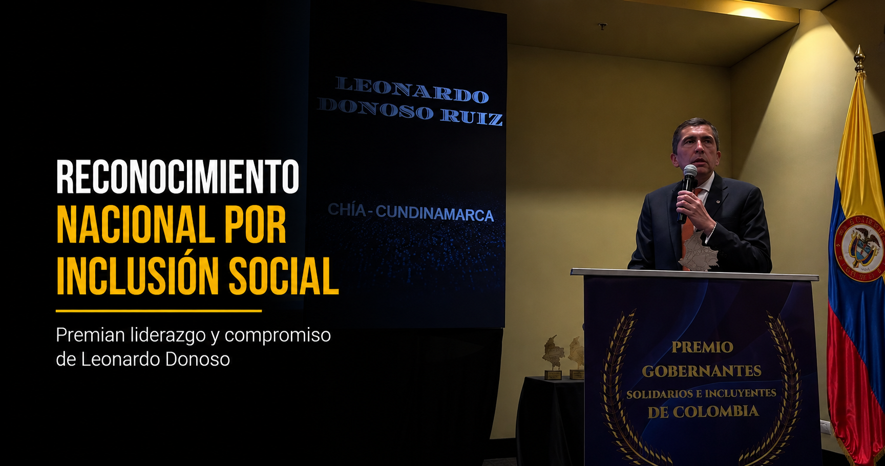 🏆 |Leonardo Donoso| recibió reconocimiento nacional por su liderazgo en inclusión social, ¿qué destacó este premio? + Video