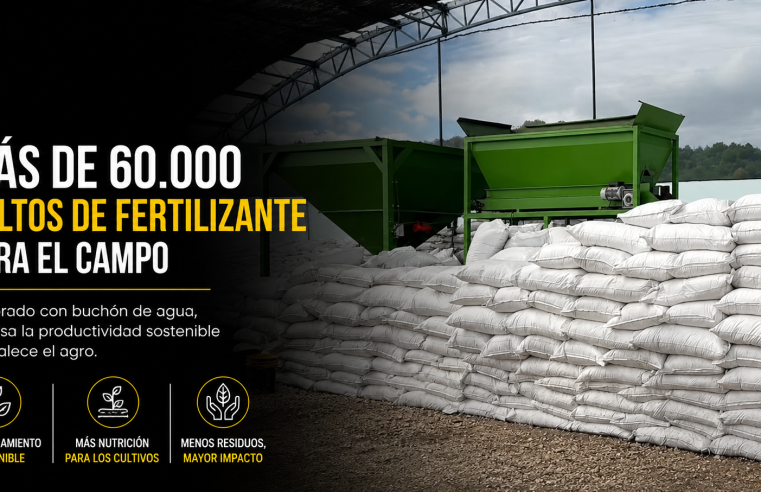 🌱 Más de 60.000 bultos de fertilizante elaborado con |buchón de agua| benefician al campo, ¿cómo impacta esta iniciativa? + Video