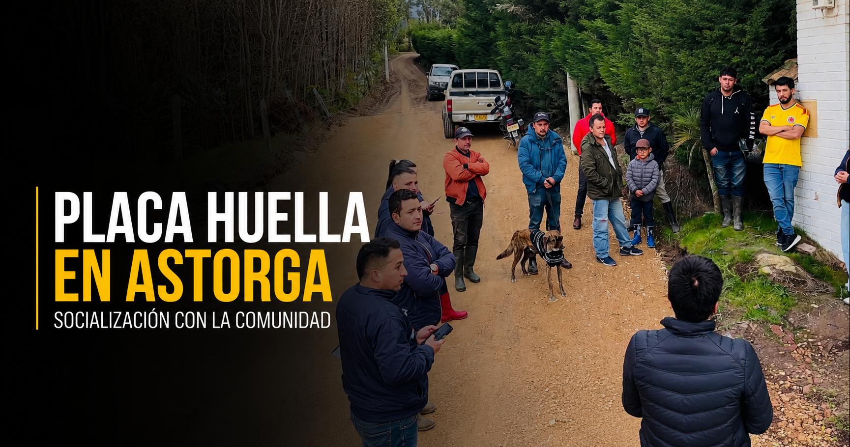 🚧 Socializan construcción de |placa huella| en |Astorga|, ¿cómo beneficiará a la comunidad?